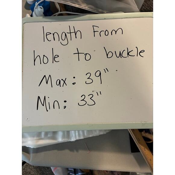 Belt Calvin Klein Men Pants Jeans M 34-38 Black Brown 11KA010008 MSRP 49.50 new - Picture 4 of 4